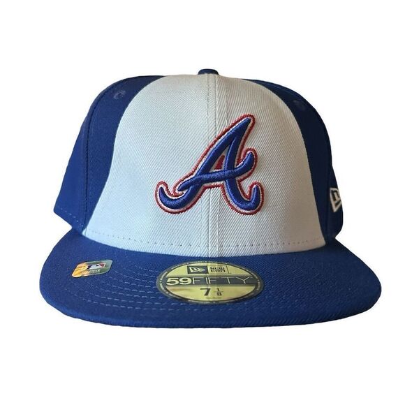 Atlanta Braves City Connect Hank Aaron 59FIFTY Hat Size 7 1/4 New Era - Picture 1 of 7
